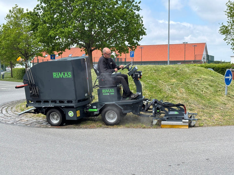 Rimas FS 1500E med varmtvandsanlæg i arbejde
