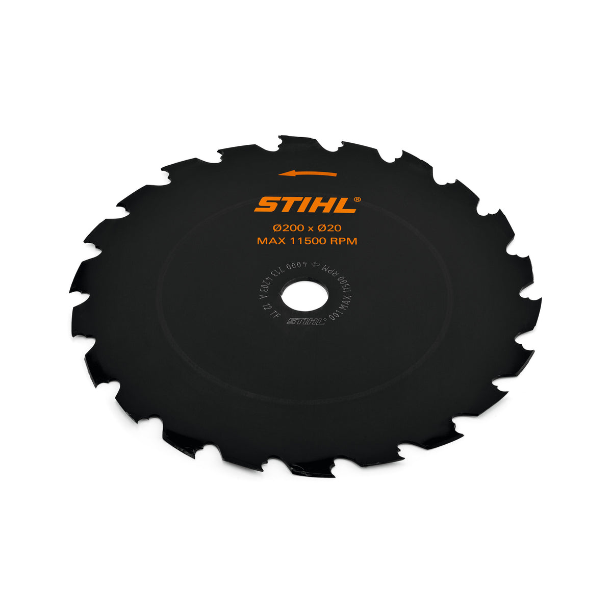 STIHL Rundsavklinge mz 200-22/25,4 mm – produktfoto, artikel 40017134203