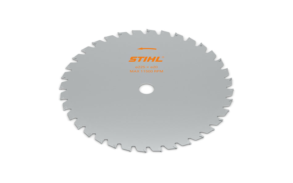 STIHL Rundsavklinge hårdmetal 36T ø225-20 – produktfoto, artikel 40007134211