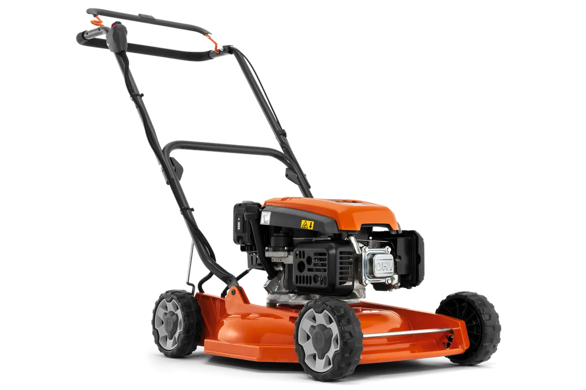 Husqvarna LB 246E benzinplæneklipper med elstart – produktfoto