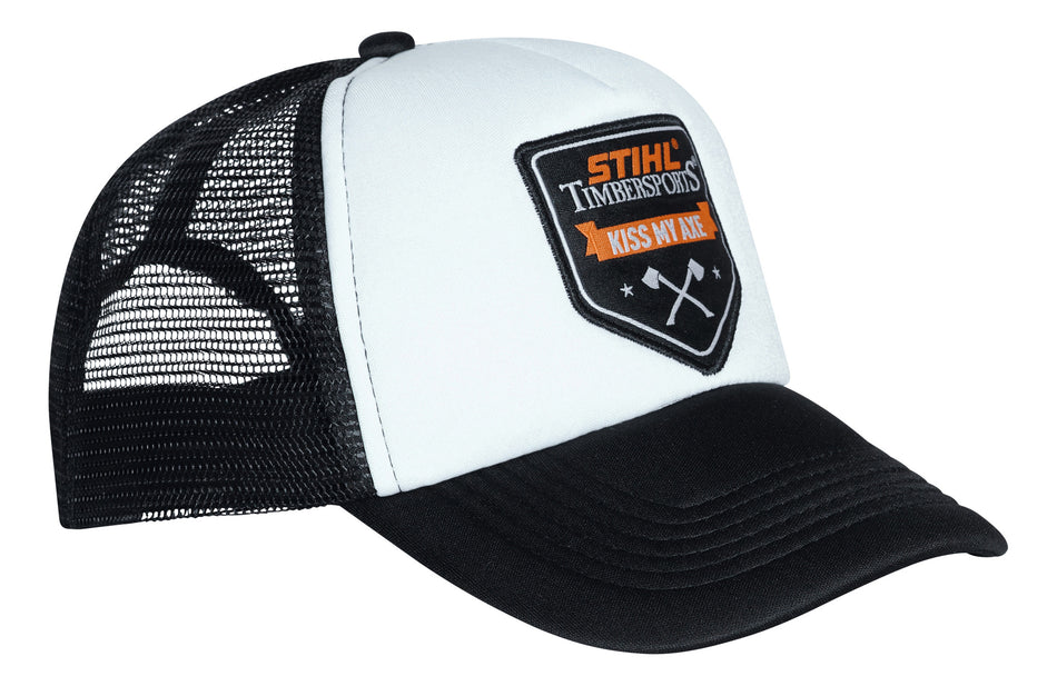 STIHL TIMBERSPORTS Kiss My Axe truckerkasket – producentens produktfoto