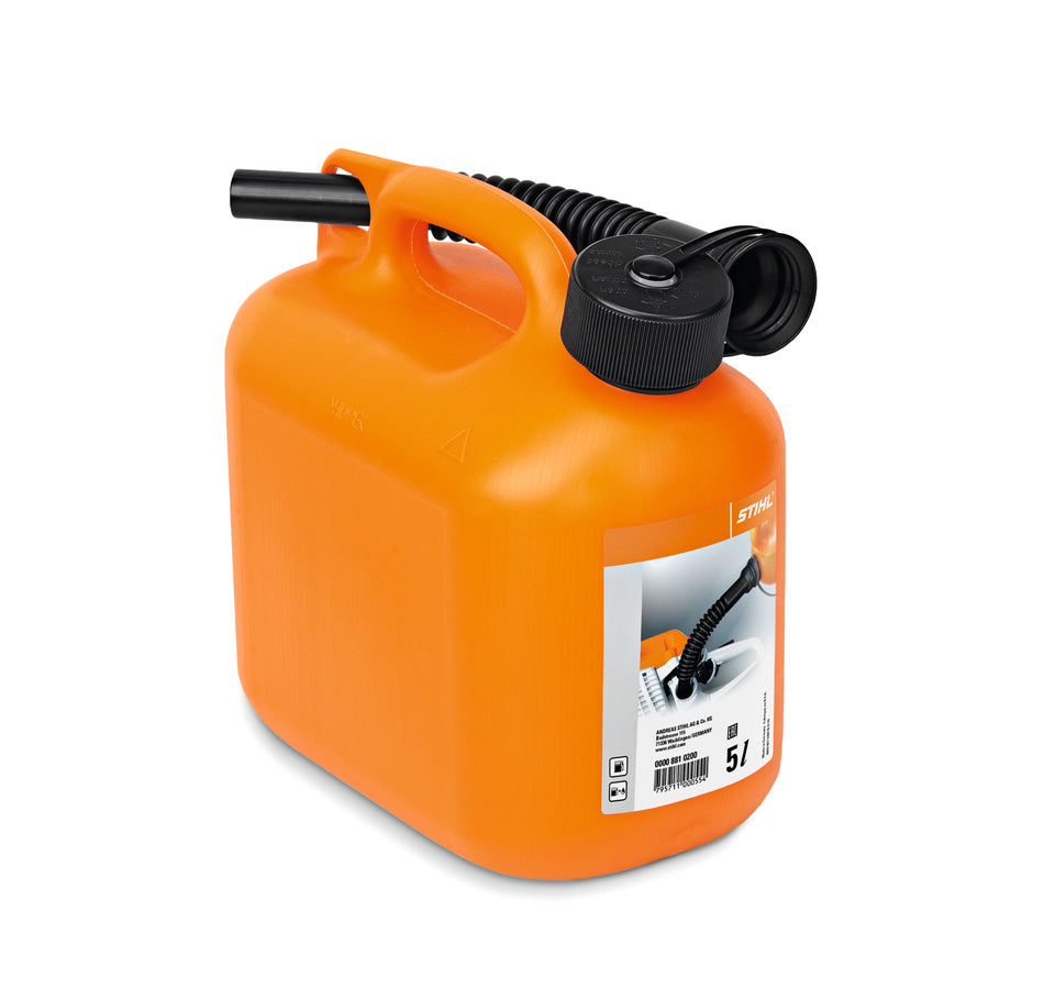 STIHL benzindunk – 5 liter, orange – producentens produktfoto