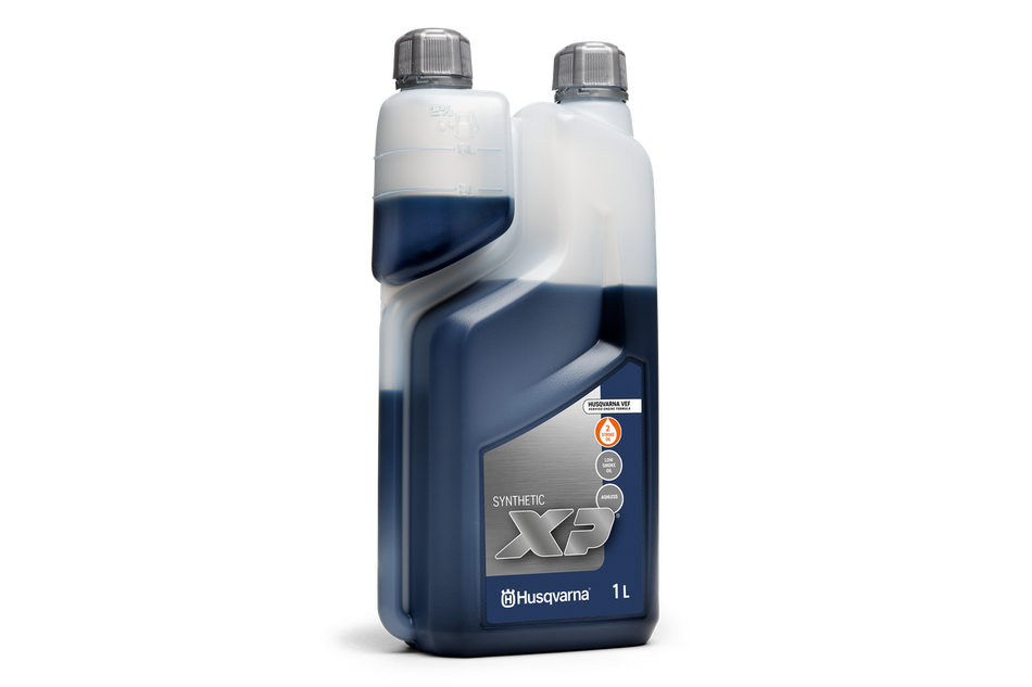 Husqvarna Olie 2T xp synth 1L, bio., m. dose – producentfoto