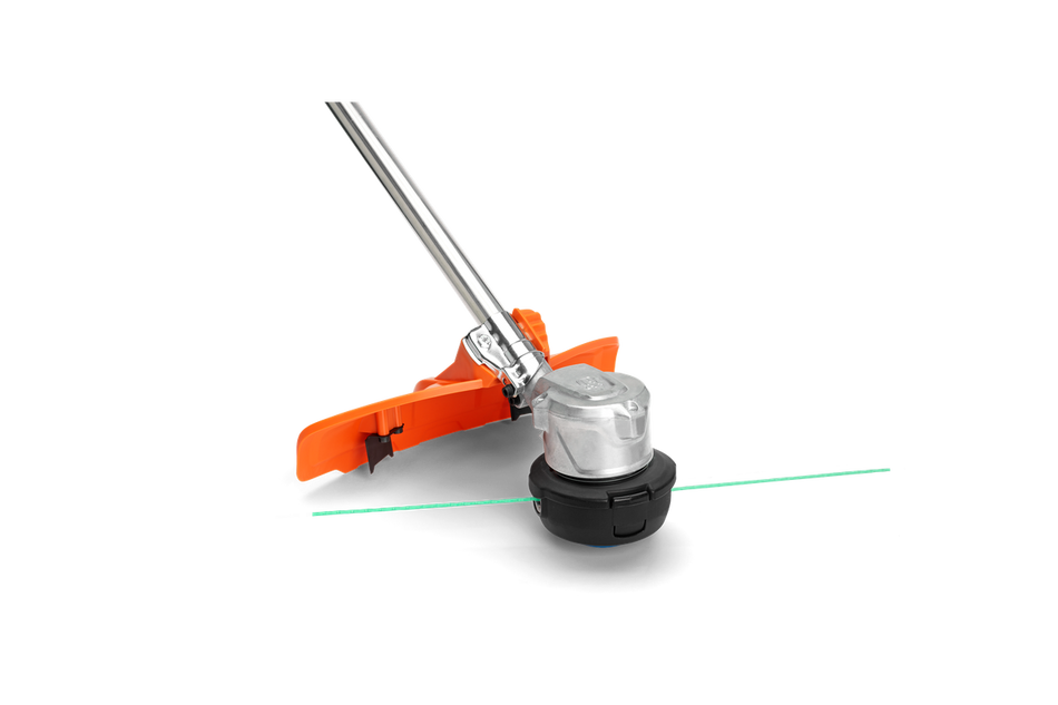 Husqvarna T25B trimmerhoved – M8 – vist monteret på en trimmer