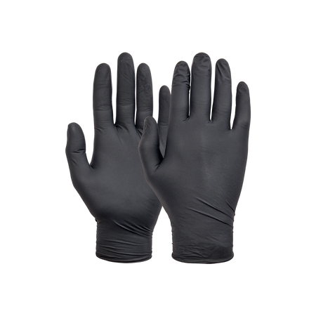 NORSE sorte nitril engangshandsker – 4,5 g, 100 stk. – billede 1