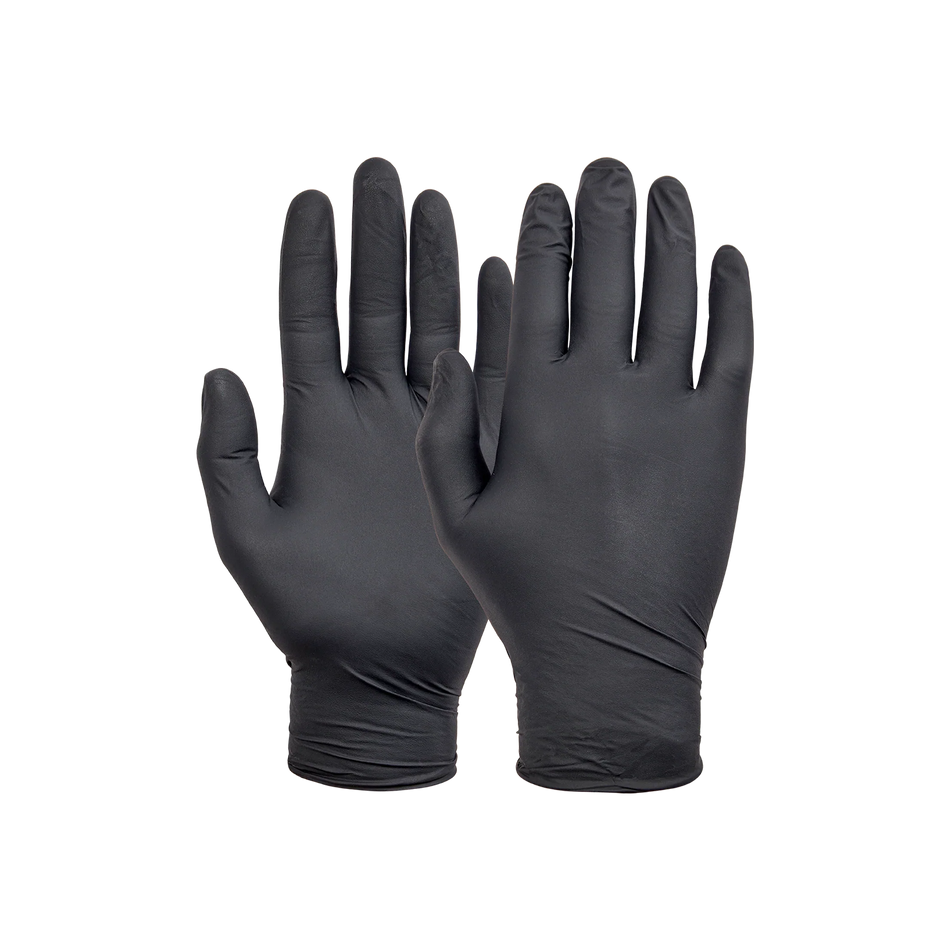 NORSE sorte nitril engangshandsker – 4,5 g, 100 stk. – billede 1