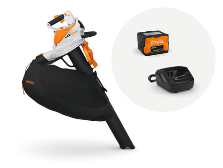STIHL SHA 56 løvblæser og løvsuger inkl. AK 20 og AL 101